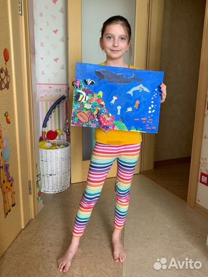 Рисование в арт студии: акрил, карандаш