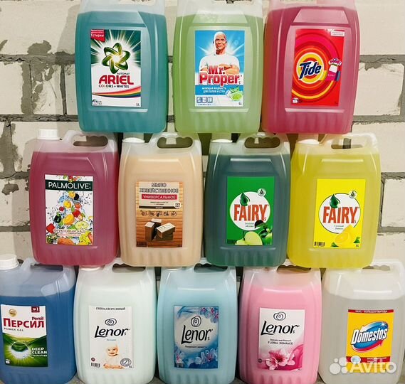 Гель стиральный порошок 5л Fairy persil ariel