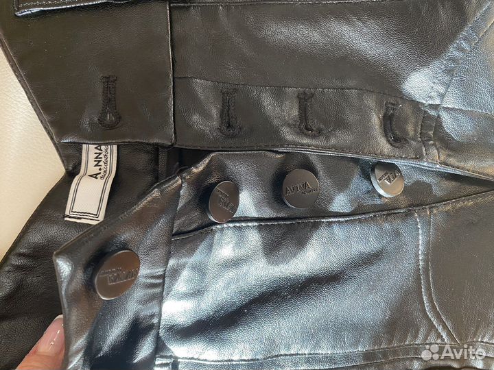 Шорты эко кожа, XS