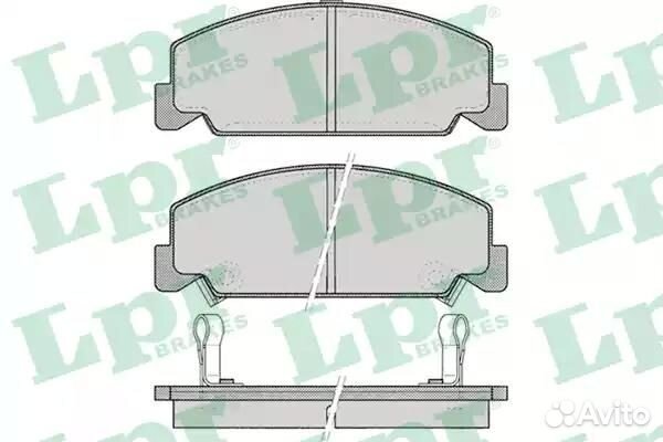 Колодки тормозные дисковые