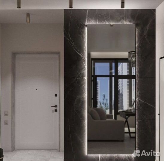 Зеркало с подсветкой в полный рост