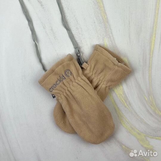 Варежки флисовые crockid