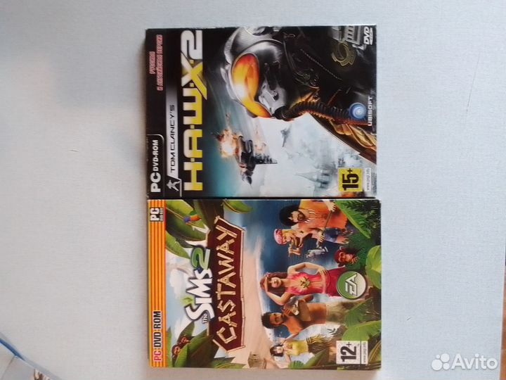 CD, DVD диски с играми