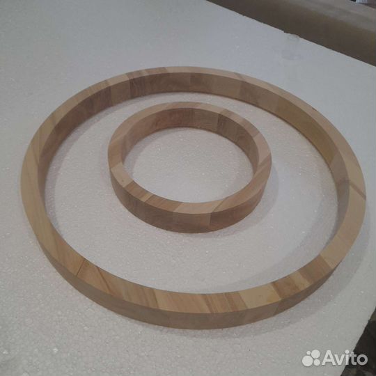 Круглая рама дерево