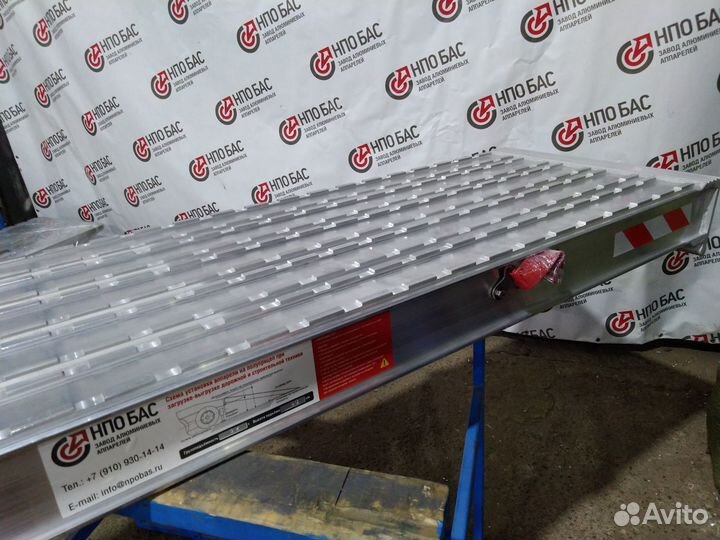 Алюминиевые трапы грузоподъёмность 52 тонны