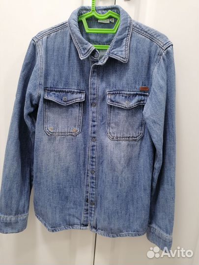 Джинсовая рубашка