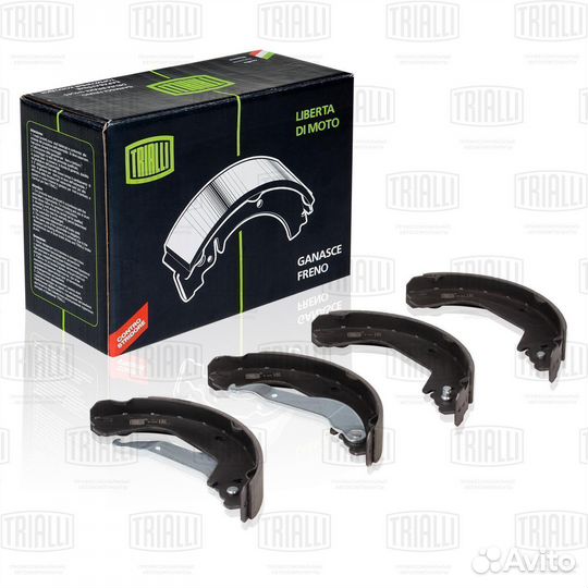 Колодки тормозн Chevrolet Cruze 09- барабан 254x41