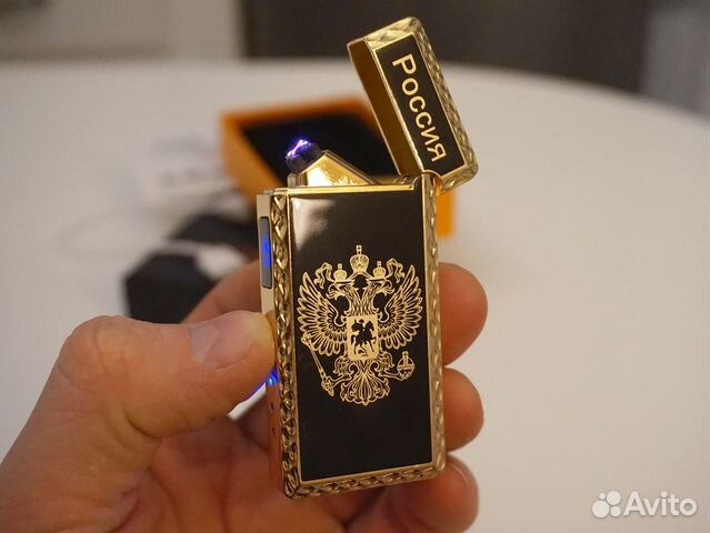 Зажигалка USB Герб РФ