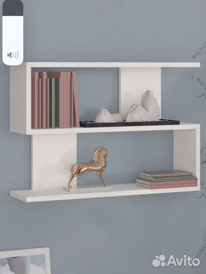 Полка настенная навесная