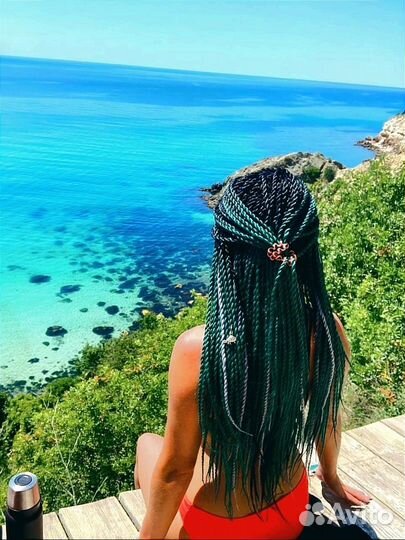 Продаю комплект сенегальские косы 2000