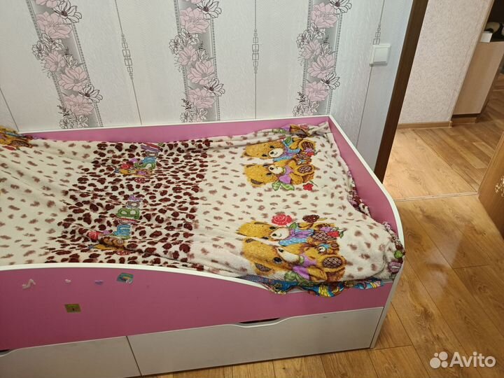 Детская кровать от 3 лет для девочки