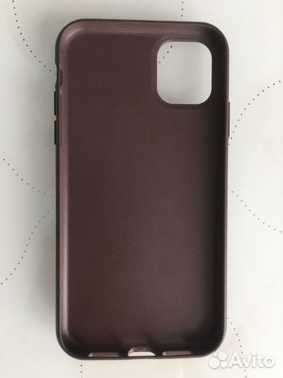 Оригинальный чехол на iPhone 11 кожаный