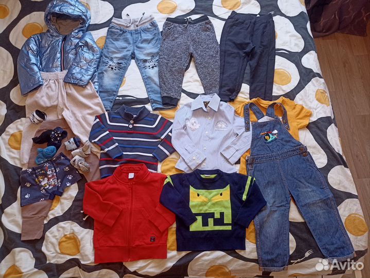 Пакет одежды для мальчика 86-92