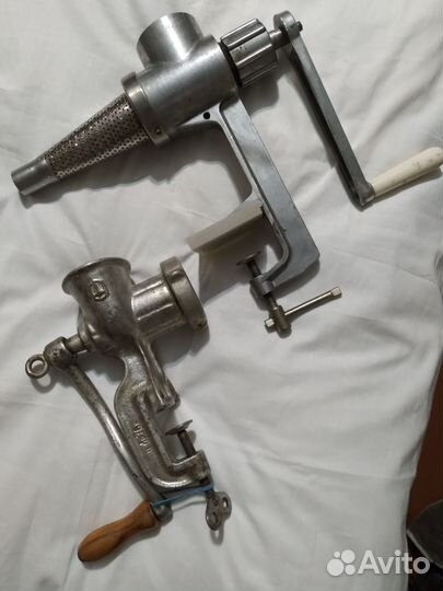 Мясорубка ручная, соковыжималка СССР