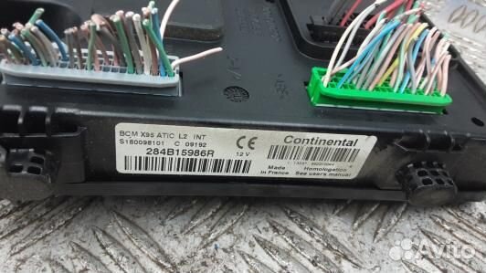 Блок комфорта renault megane 3 (9BR03M301)