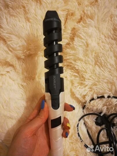 Плойка Щипцы стайлер для завивки волос Scarlett SC