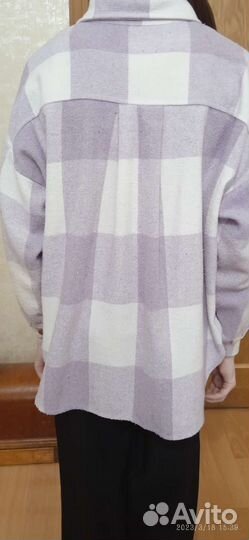 Рубашка тёплая на девочку, 34 размер
