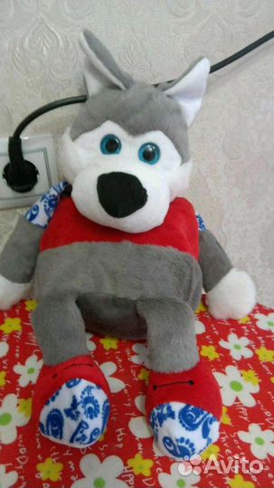 Игрушка мягкая с местом для подарка