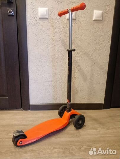 Самокат детский трехколесный бу