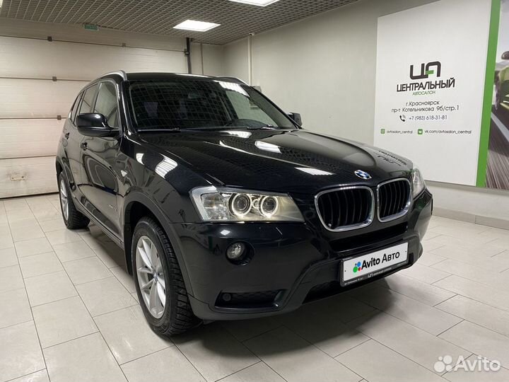 BMW X3 2.0 AT, 2013, 223 200 км