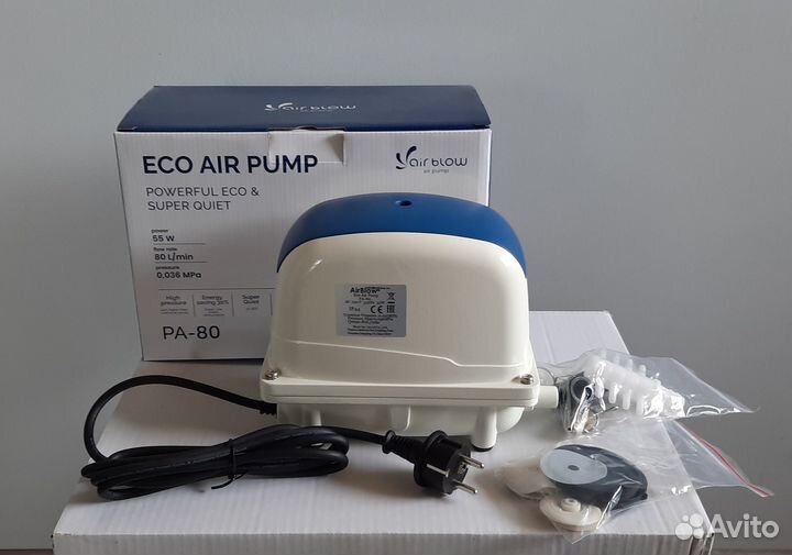Компрессор Jecod PA-80 для септика и пруда