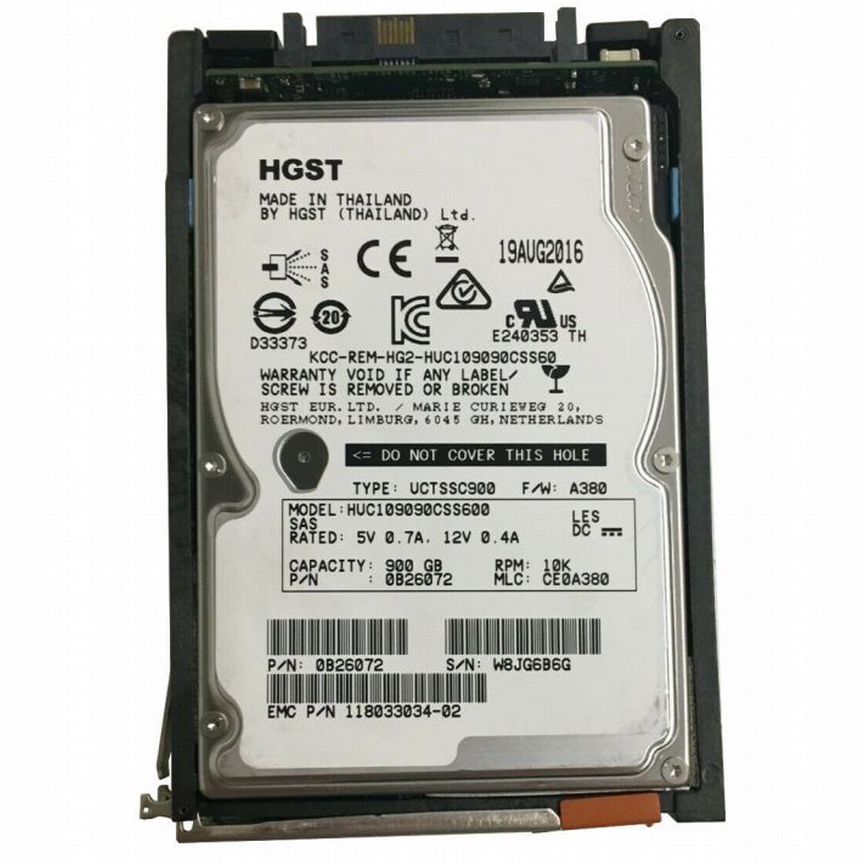 [005049810] Жесткий Диск Emc 005051468 900gb Sas 2,5" Hdd 005049810