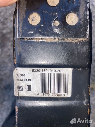 Радиатор камаз 53 20 бу