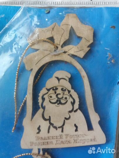 Деревяные раскраски из Великого Устюга, набор