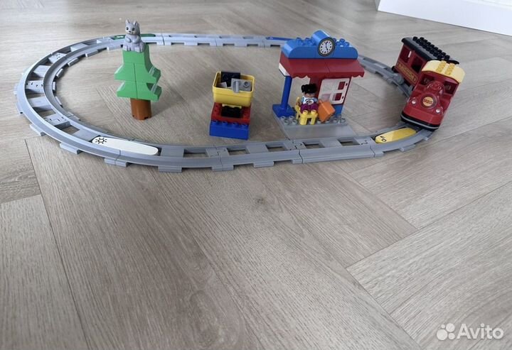 Поезд лего дупло 10874