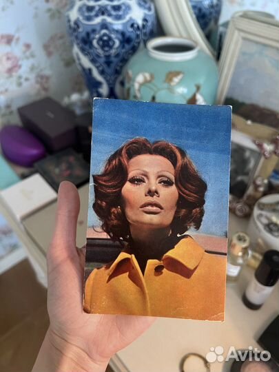 Открытка Софи Лорен