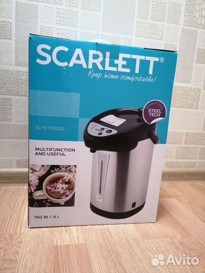 Термопот Scarlett 4 литра SC-ET10D02