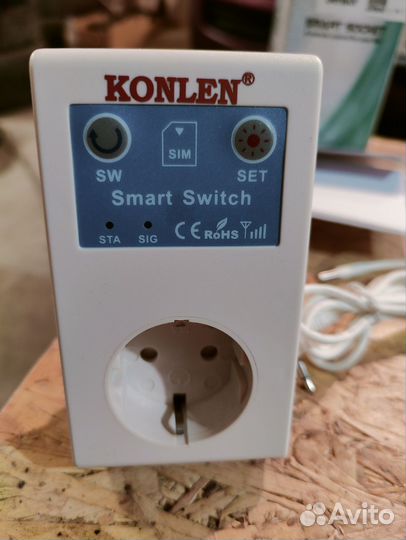 Умная розетка gsm