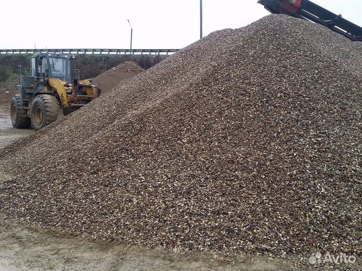 Щебень \ Земля мраморный 20 фракции от 3кубов