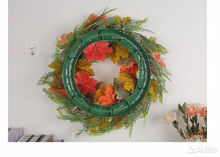 Осенний венок на дверь