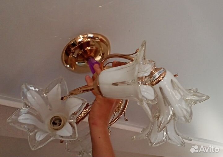 Люстра подвесная потолочная