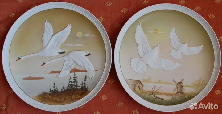 Тарелк настенные. Hutschenreuther. Германия