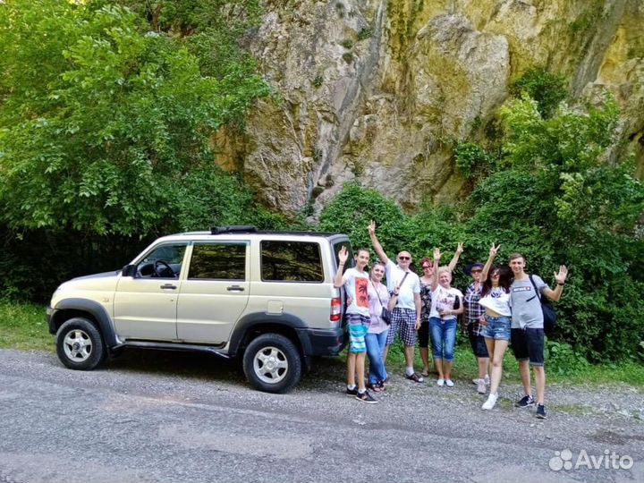 Путешествия на внедорожниках по Абхазии