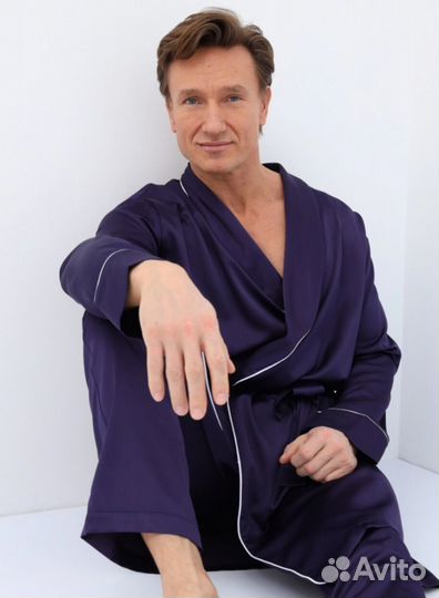 Халат мужской с брюками