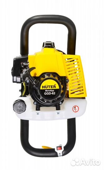 Мотобур Ямобур huter Новый Рассрочка