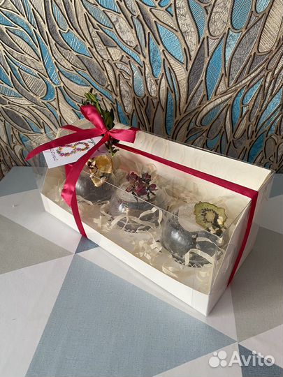 Подарочный набор чая. Чайная бомбочка