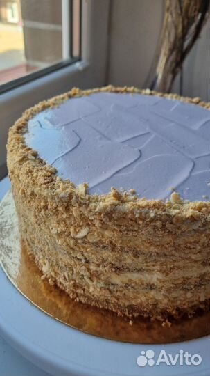 Домашний торт медовик