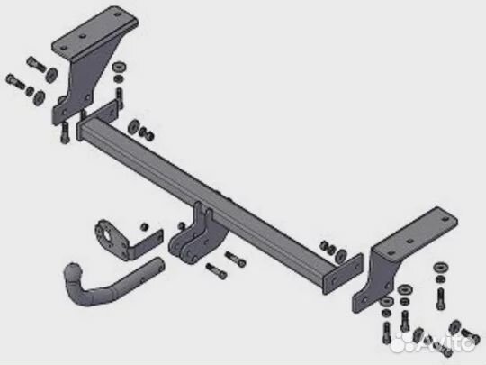 Фаркоп на Nissan X-trail (T31)