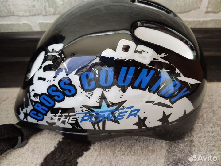 Набор ролики+защита Kreiss M (34-37) Синий