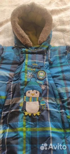 Детский комбинезон зимний на 1 год
