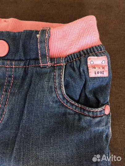 Джинсы для девочки 98