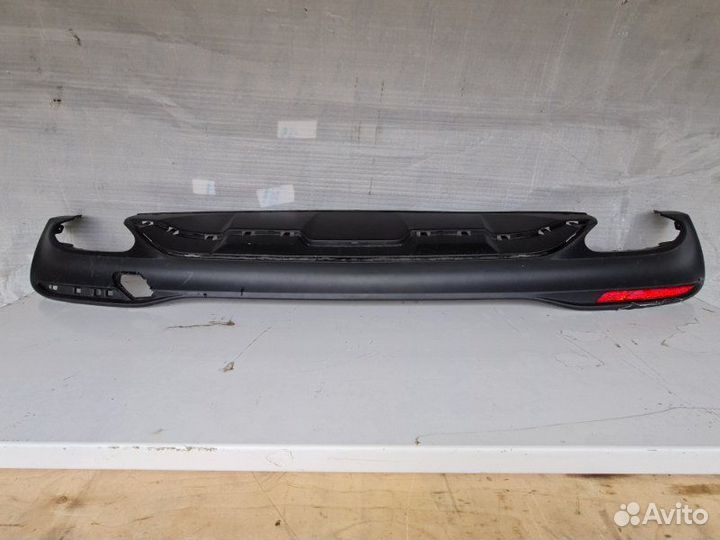 Спойлер (юбка) бампера задний Mercedes-Benz