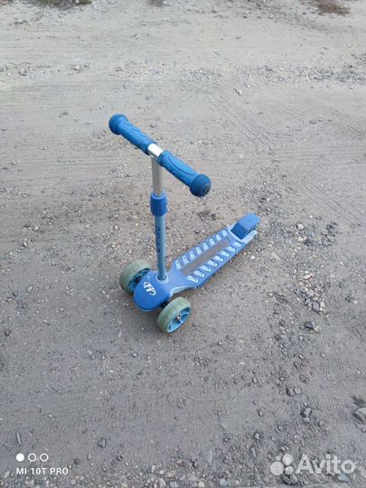 Самокат детский трехколесный бу