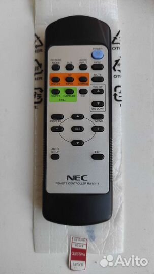 Пульт ду NEC. Оригинал