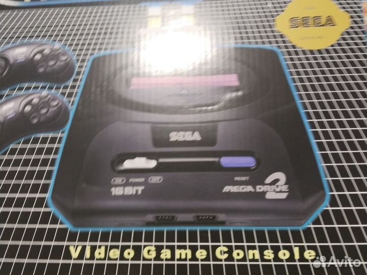 Sega Mega drive 2 + картридж