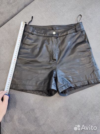Шорты натуральная кожа